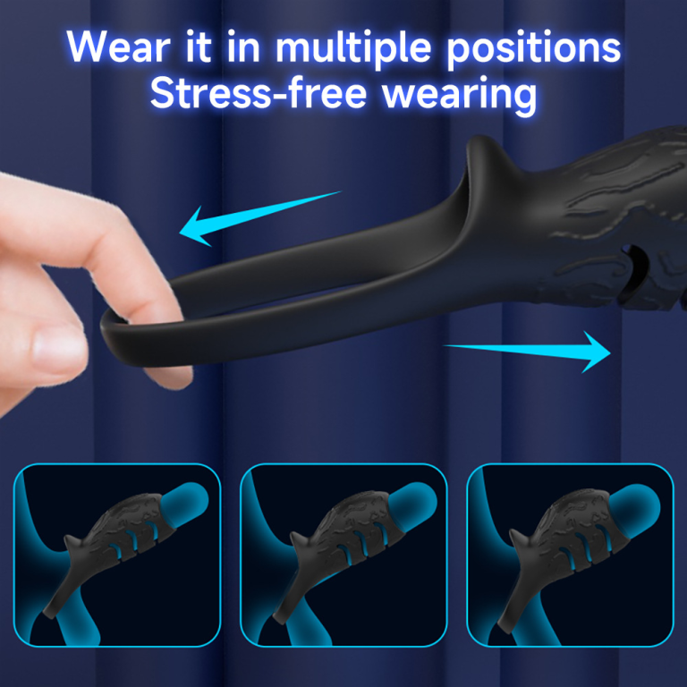 Male APP vibration penis masturbation training lock sperm device - Image 6