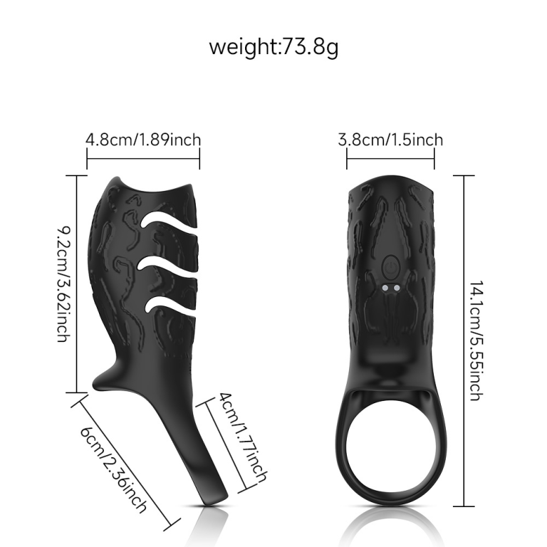 Male APP vibration penis masturbation training lock sperm device - Image 10