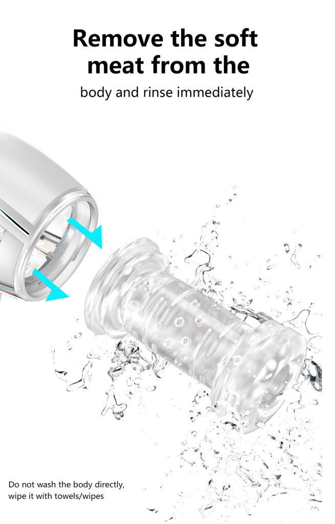 Adult Ares steel ball hand-held water blow gun for men to masturbate and exercise retractable aircraft cup - Image 8