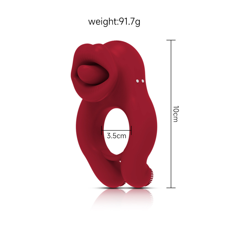Mouth three motor vibration wearable lock ring - Image 8