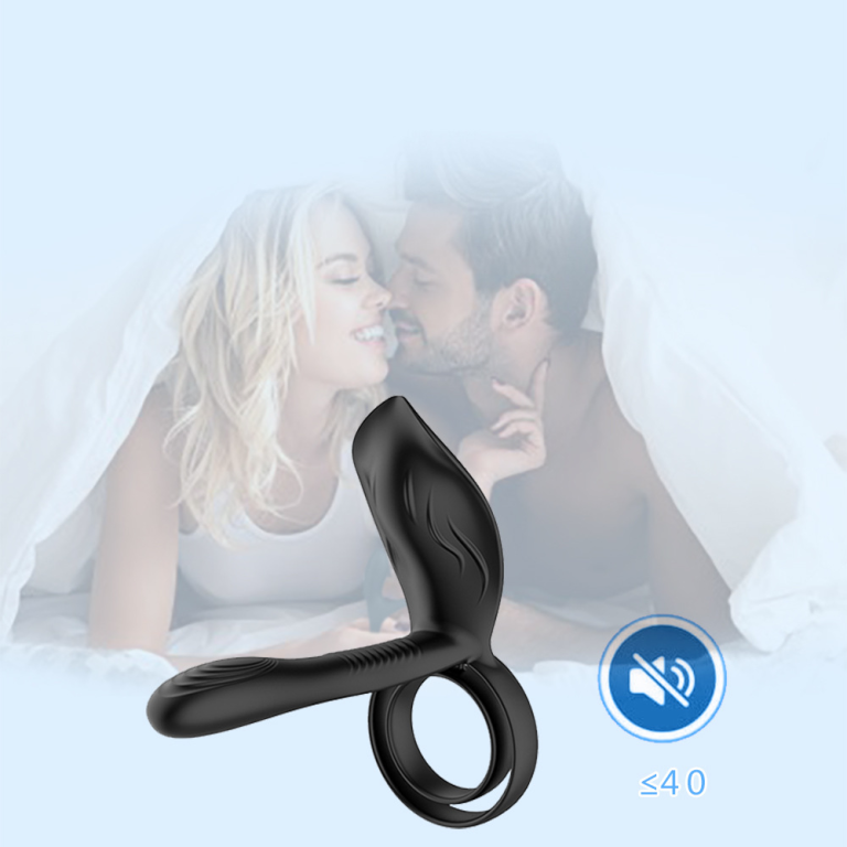 Adult remote control vibration double ring lock delay ring - Image 5