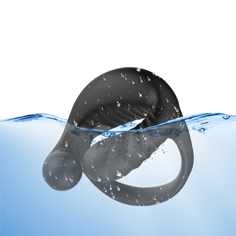 Adult Barugo APP remote control three vibration wearable rechargeable silicone delay lock ring - Image 8