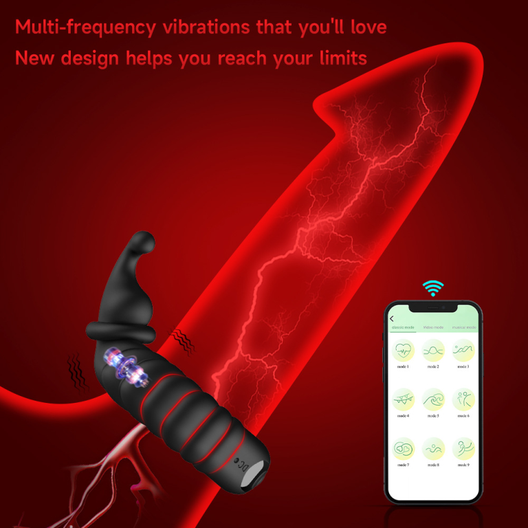 Rosk male vibration lock ring couples share penis fixed vibration lock ring - Image 4