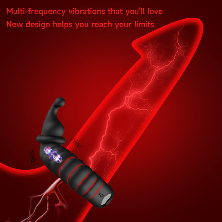 Rosk male vibration lock ring couples share penis fixed vibration lock ring - Image 5