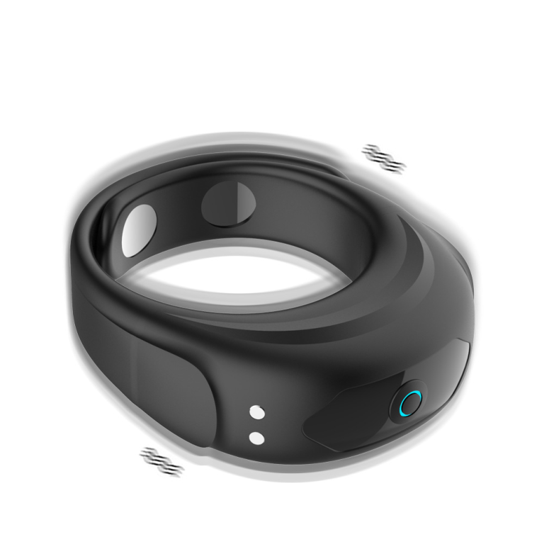 Adult Charging Watch Buckle Round Men's Vibration Locking Delay Ring - Image 3