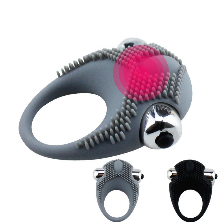 Adult Men's Vibration Particle Delay Locking Ring Husband - Image 5