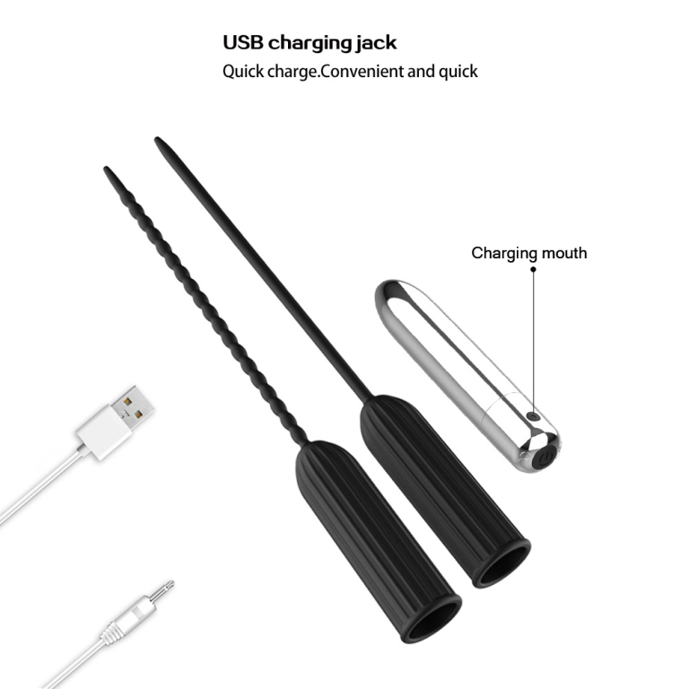 Adult Charging Vibration Horse Eye Urethral Rod Gay Supplies - Image 5