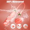 Mushroom 2nd generation pro jumping egg female telescopic vibrator orgasm masturbation massager