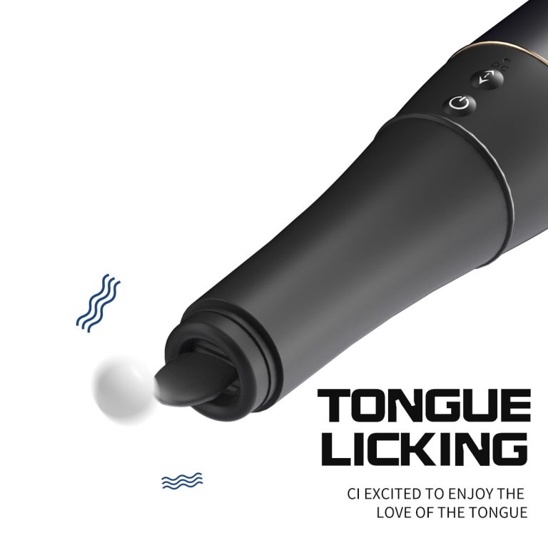 Laile baseball telescopic vibration, tongue licking, penis heating, automatic thrusting, gun machine, electric vibrator, masturbator for sex - Image 3