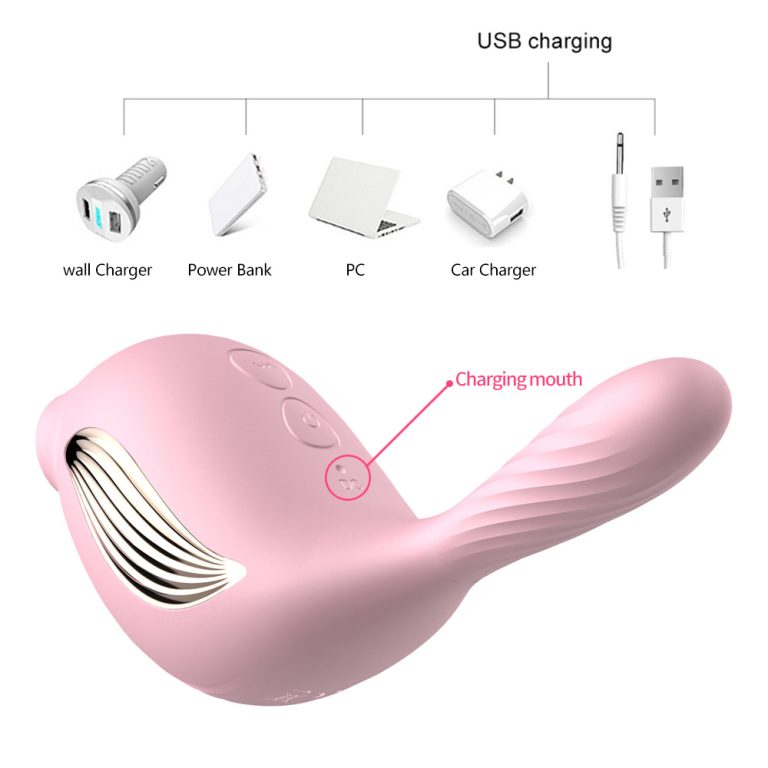 Rechargeable sucking masturbation massager Angel bird second generation female vibrator vibrator - Image 3