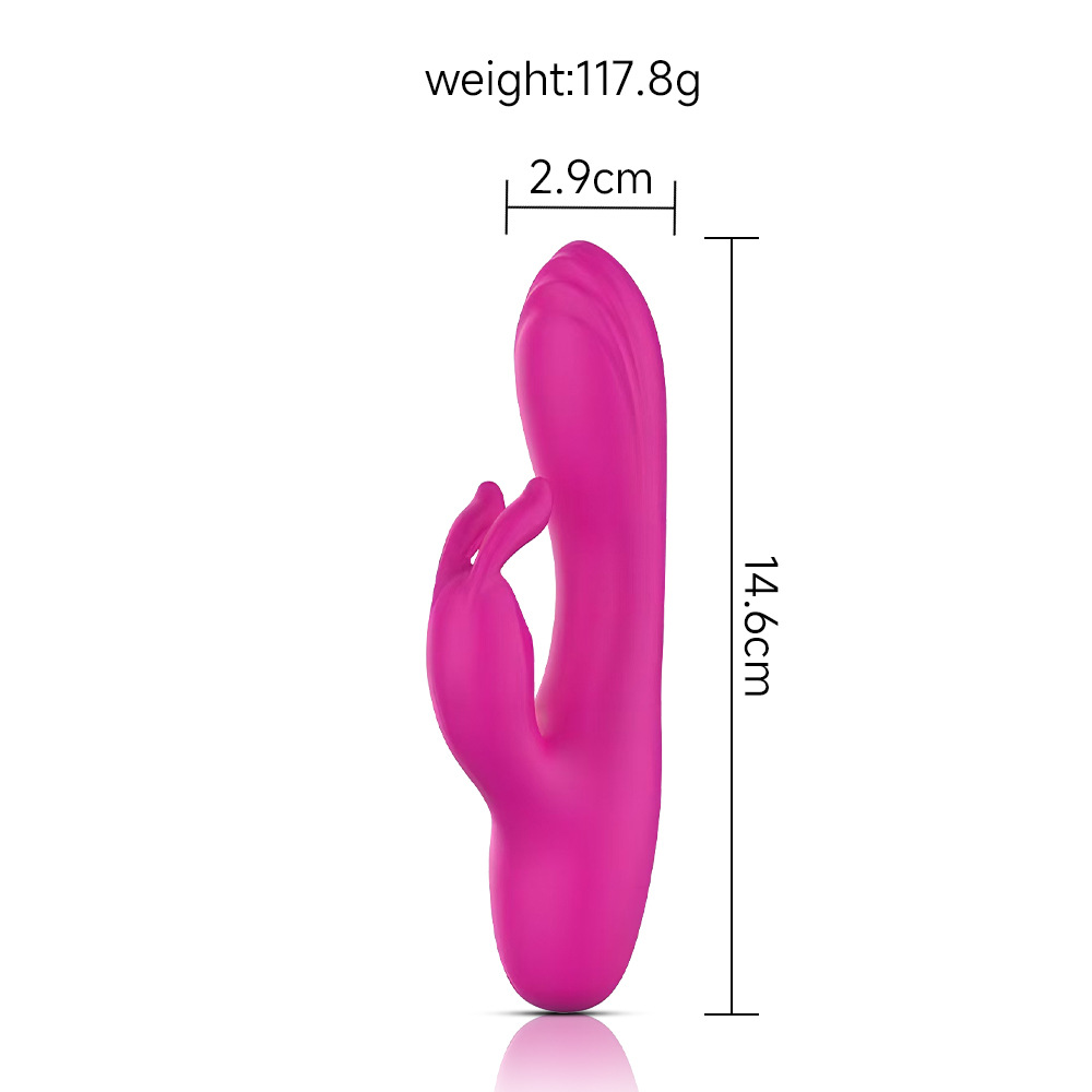 Poka rabbit vibrator female sex toys dual vibration masturbation teasing orgasm toys - Image 3