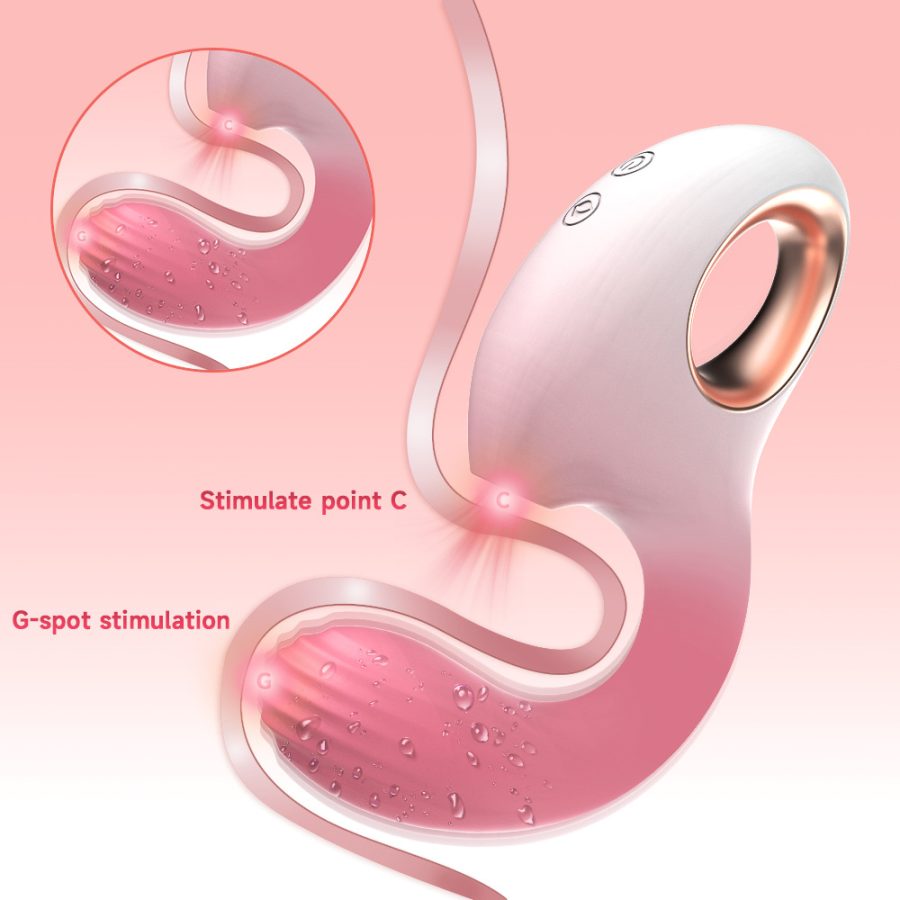 Sophie gradient purple vibrator G-spot sucking female sex toys masturbation