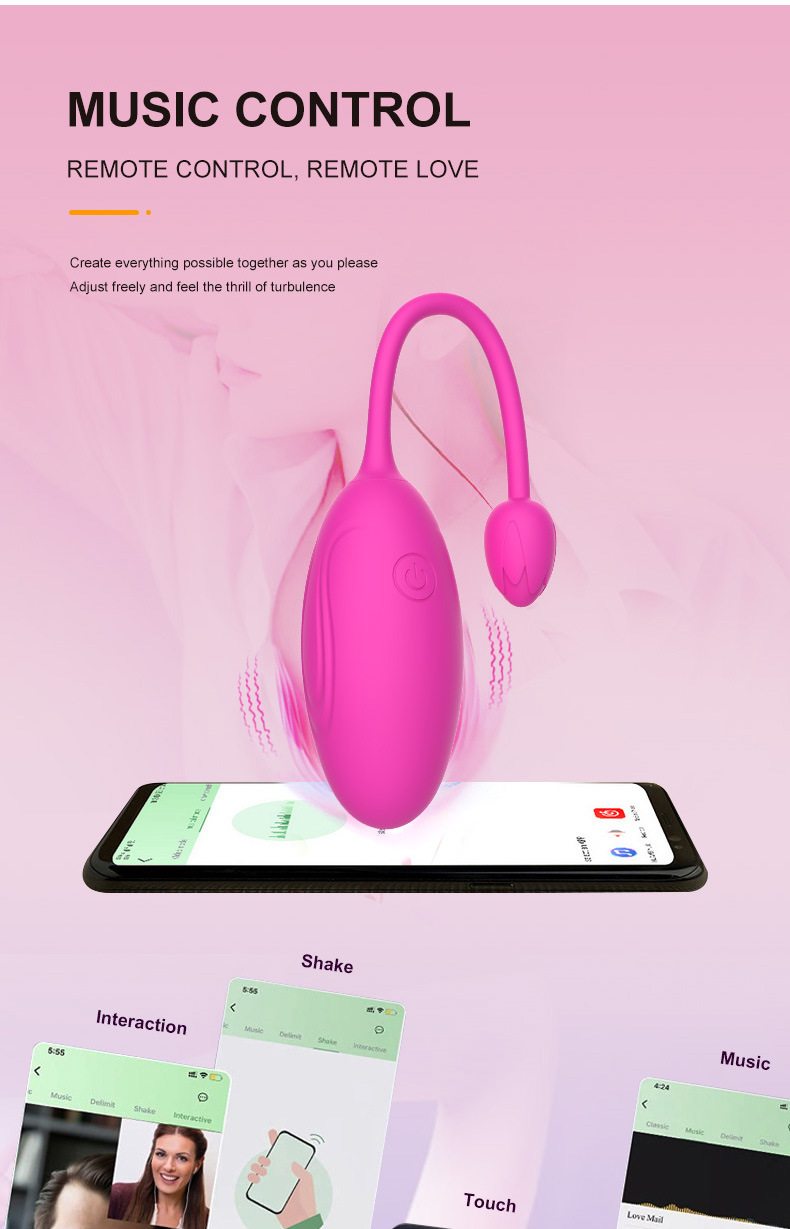 APP remote control vibrating egg female body masturbator female sex toy wireless vibrating egg