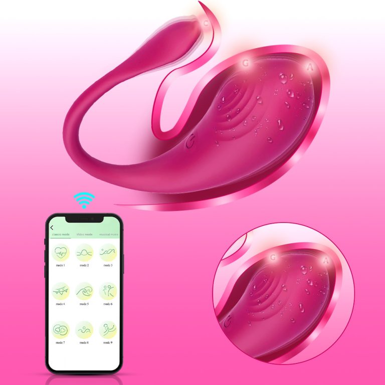 Adult products manufacturer wholesale Wireless APP remote control tadpole silicone rechargeable sex egg female masturbator - Image 3