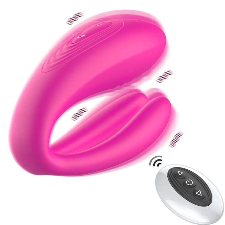Remote control U-shaped wearable masturbation vibrator couple supplies female vibrating egg - Image 3