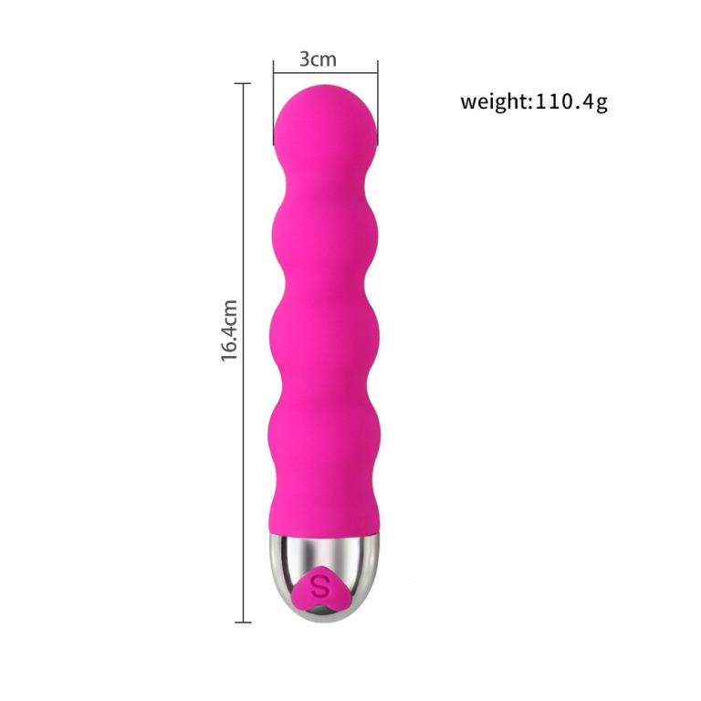 Rechargeable threaded King Kong vibrator female masturbation massage AV vibrator - Image 3