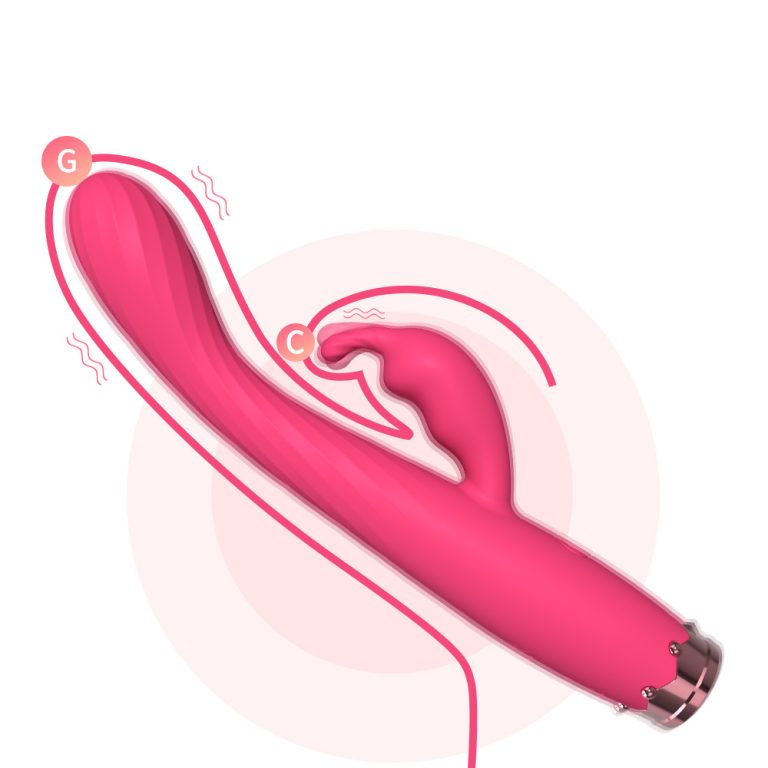 Roland rechargeable double G-spot vibration massage AV stick for female masturbation vibration masturbator - Image 3