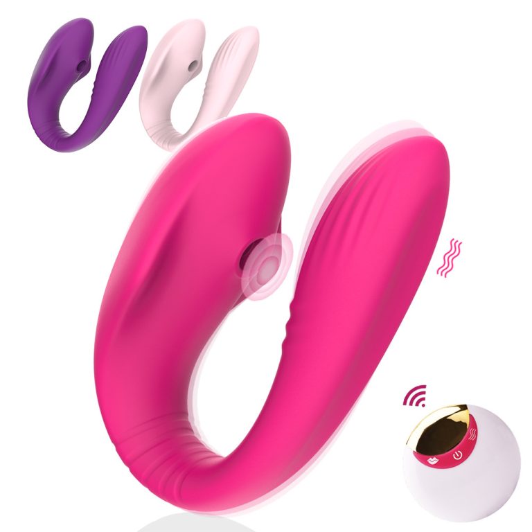 Yuna rechargeable U-shaped sucking wear jumping egg for female vibration masturbator - Image 4