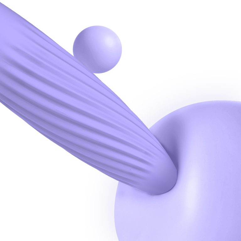 Mark threaded mini bullet AV vibration massage stick for female fun jumping egg - Image 4