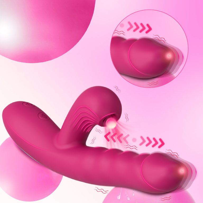 Seductive simulation telescopic sucking vibration massage stick female vibrating masturbator - Image 3