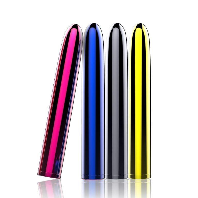 Rechargeable electroplated 7-inch vibrator for women AV massage vibrator - Image 4