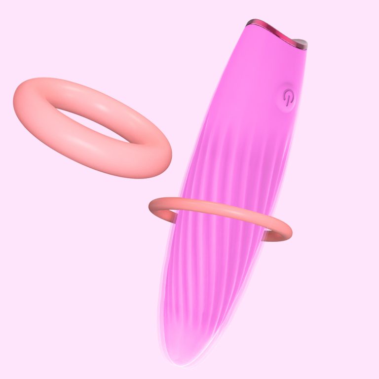Mark threaded mini bullet AV vibration massage stick for female fun jumping egg - Image 5
