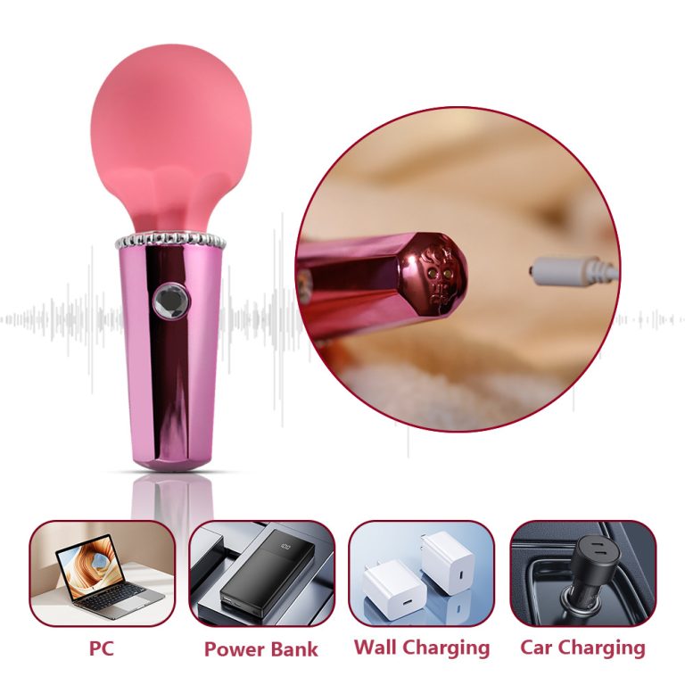 Diamond vibration small AV microphone stick couples share fun masturbation 10 frequency small toy - Image 5