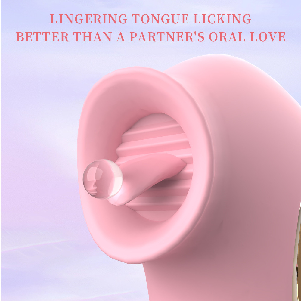 Dolphin tongue licking vibrator female sex masturbation tongue licking vibration orgasm toy - Image 5