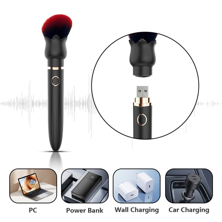 10-frequency vibration beauty makeup brush female masturbation vibrator - Image 5