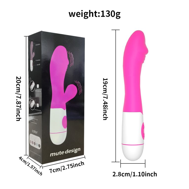 Simulation vibrator female fun masturbation orgasm double shock single shock teasing massage stick - Image 10