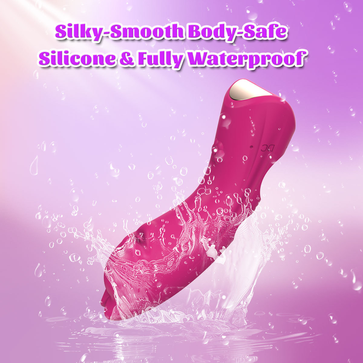 Tongue kiss mini vibration sex finger sleeve vibrator female masturbator couple teasing - Image 5