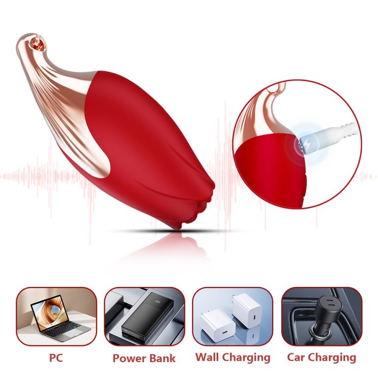 Rose necklace female massage flirting vibrator sex egg Leya - Image 5