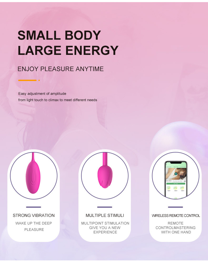 APP remote control vibrating egg female body masturbator female sex toy wireless vibrating egg - Image 5