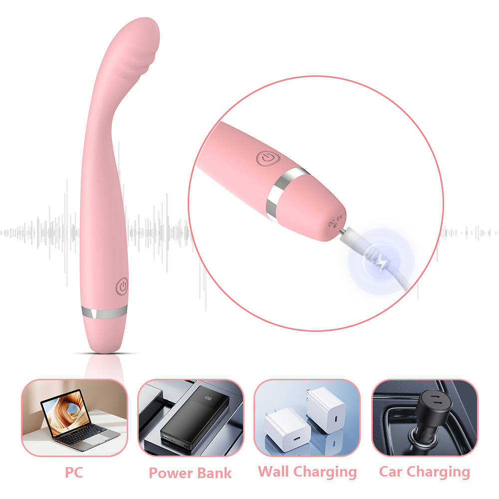 Charging G-spot vibration massage AV stick female masturbation massage vibrator - Image 4