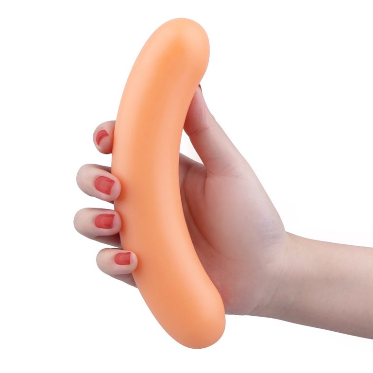 Banana double-headed dragon penis female masturbator soft anal plug - Image 5