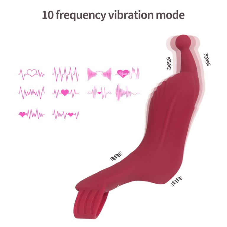 Rechargeable finger vibrating sleeve female sex egg couple supplies - Image 5