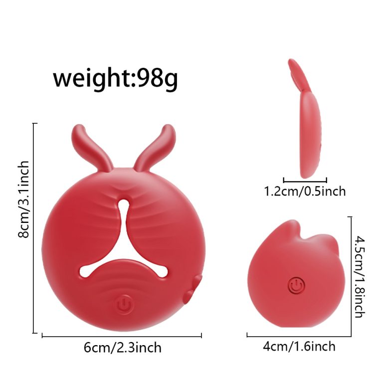 Bailey full-cover latex clamp APP + remote control female sex breast vibration massager - Image 5