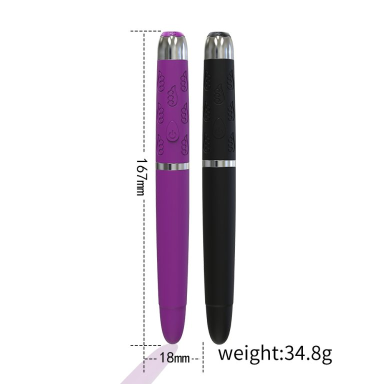 Rechargeable point tide pen female masturbation massage vibrator vibration AV honey bean teasing stick - Image 4