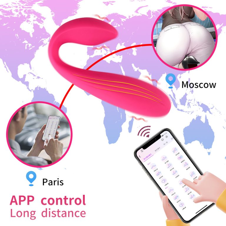 APP double vibration U-shaped wearable masturbator, female vibration vibrator - Image 5