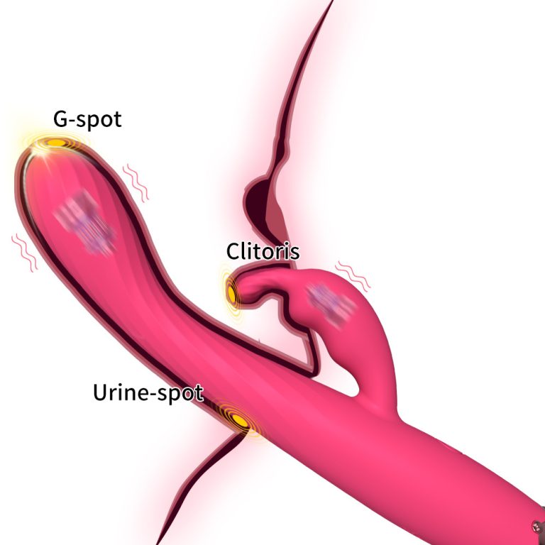 Roland rechargeable double G-spot vibration massage AV stick for female masturbation vibration masturbator - Image 5