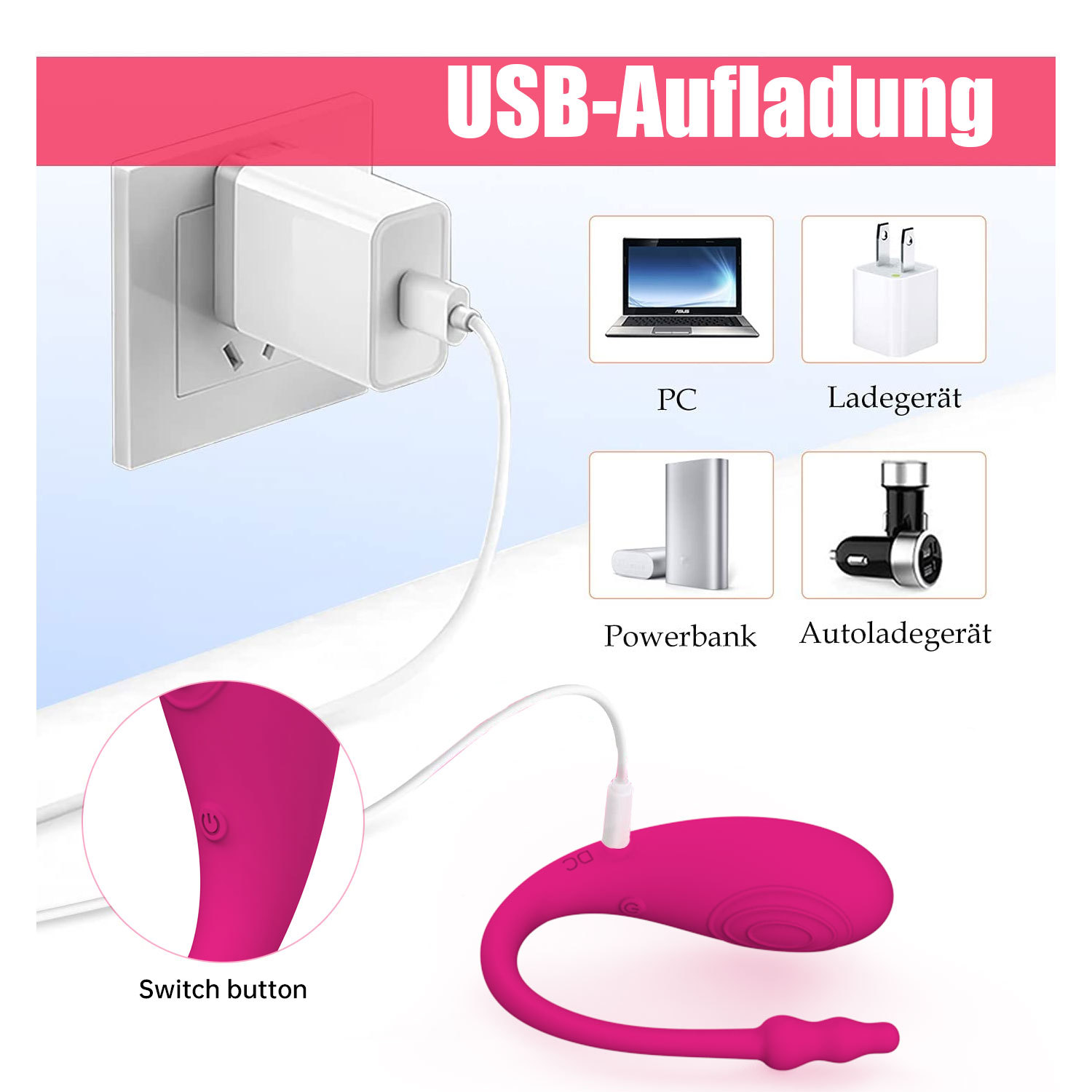 Mobile wireless app vibrating egg masturbator adult products clitoral teasing vibrator remote remote wear - Image 6