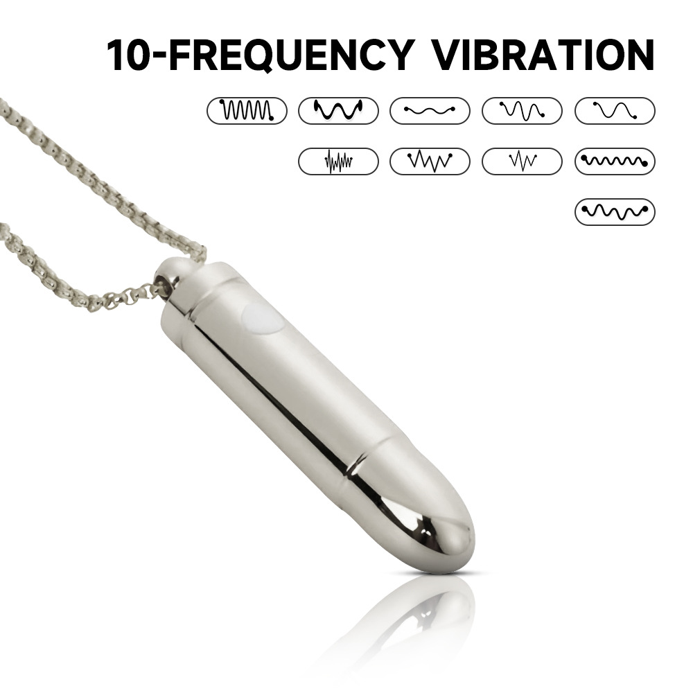 Fia bullet necklace jumping egg female sex massage flirting masturbation small toy Adult products manufacturers wholesale - Image 6