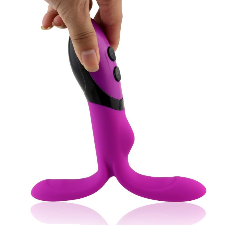 Double stem forked Y-shaped vibrator magnetic charging massage stick Female equipment - Image 4