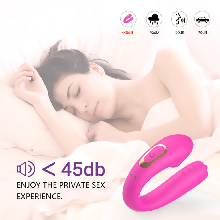 Rechargeable remote control female wearable couples shared masturbator vibrator - Image 4