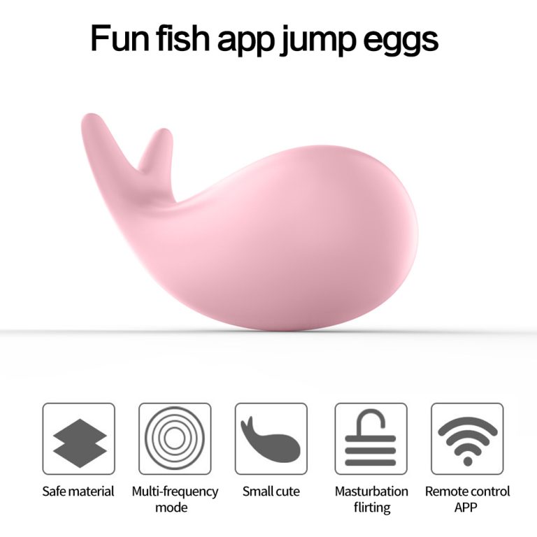 Rechargeable vibration small fish masturbator APP small whale fun vibrator - Image 5