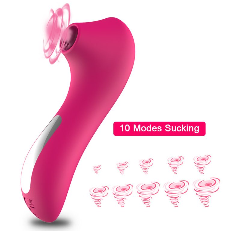 Rechargeable silicone sucking teasing massager female masturbator - Image 6