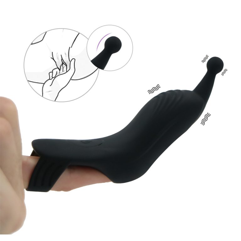 Rechargeable finger vibrating sleeve female sex egg couple supplies - Image 6