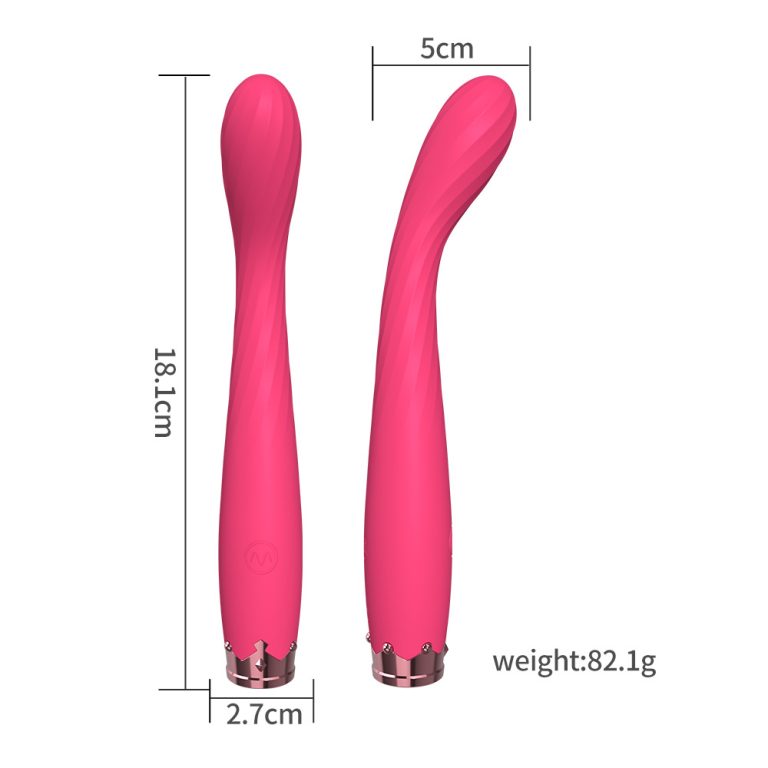 Rechargeable Roland Little Crown G-spot massage AV vibrator for female masturbation vibrator - Image 6