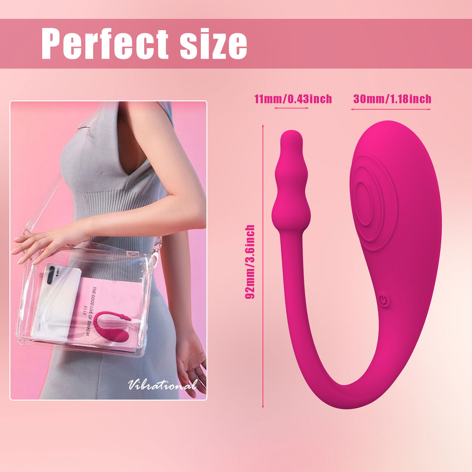 Mobile wireless app vibrating egg masturbator adult products clitoral teasing vibrator remote remote wear - Image 7