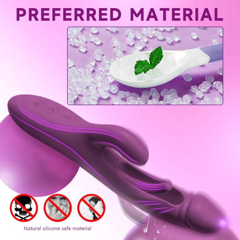 Adult products manufacturer wholesale Female rechargeable G-spot slapping simulation vibration massage AV stick masturbation vibration flirting - Image 7